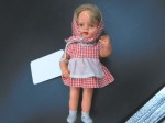 6 inch rubber german doll view